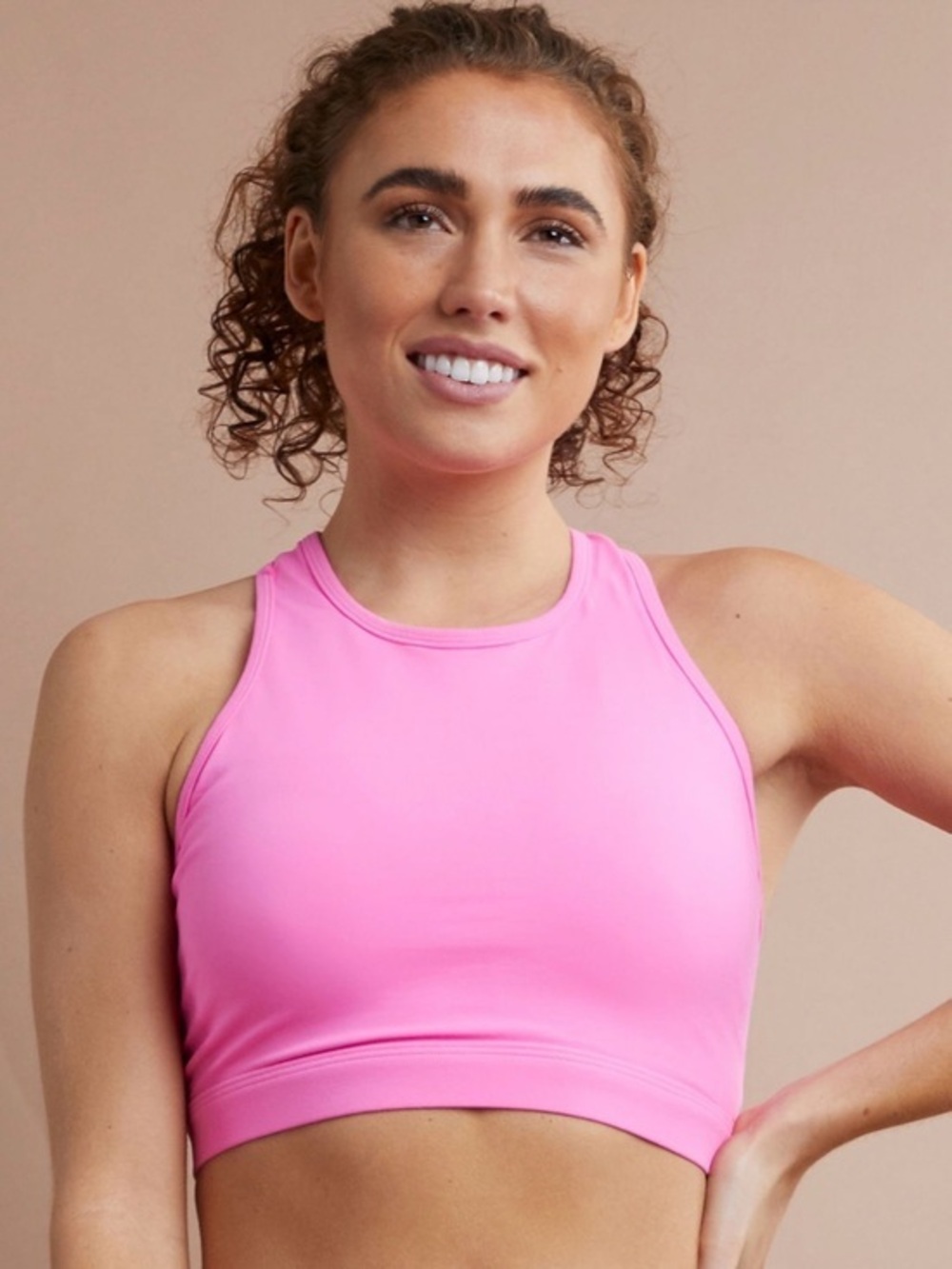 Savvi Core High Neck Sports Bra 1X